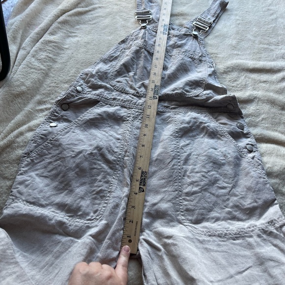 Tweeds linen light khaki cream overalls - Picture 6 of 8